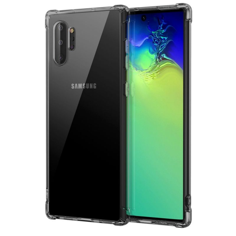 Etui Samsung Galaxy Note 10 Plus Przezroczysty Wzór Leeu