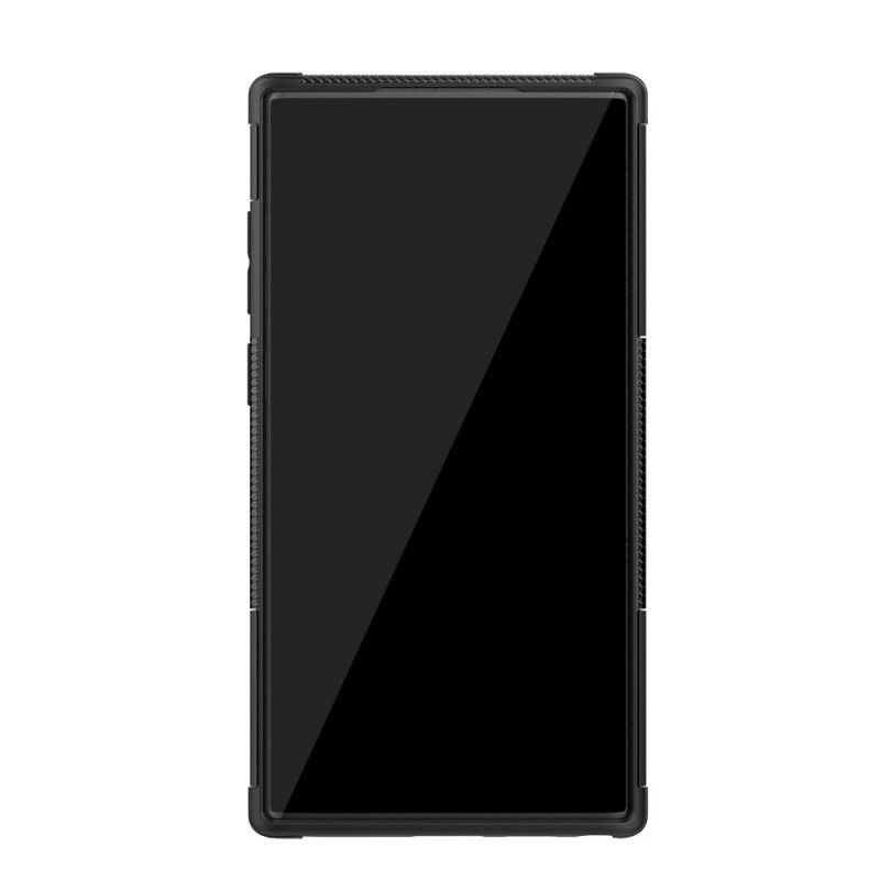 Futerały Samsung Galaxy Note 10 Plus Biały Czarny Ultra Odporny