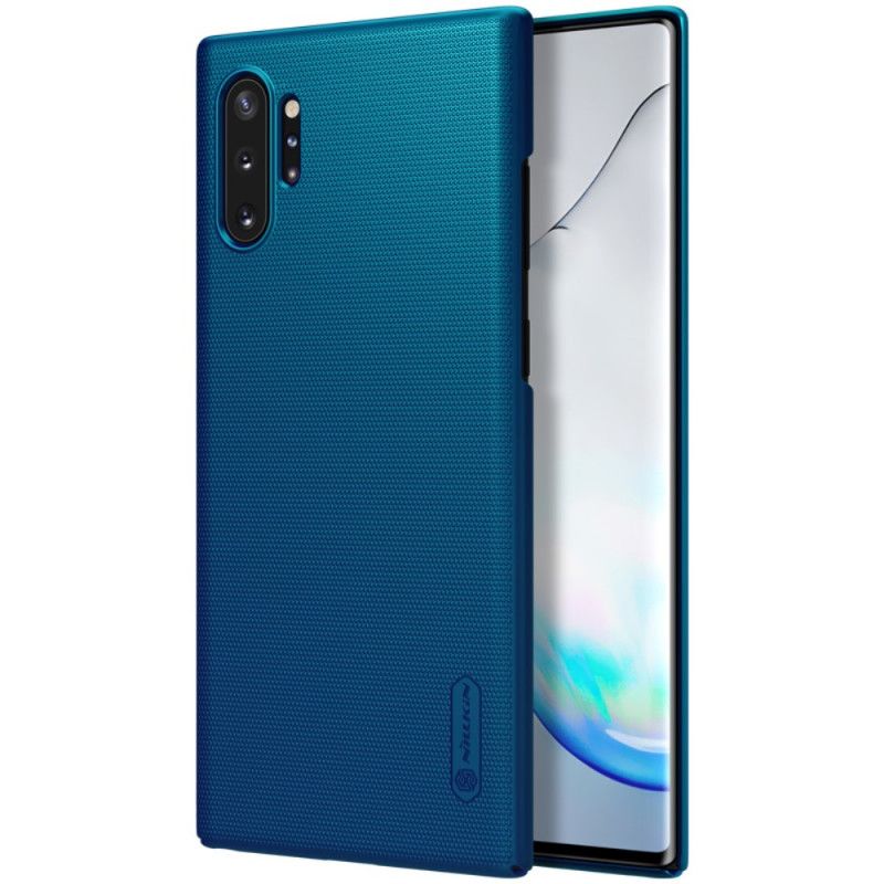 Futerały Samsung Galaxy Note 10 Plus Czarny Etui na Telefon Sztywny Matowy Nillkin