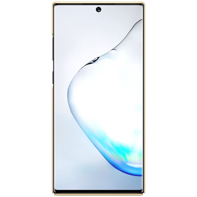 Futerały Samsung Galaxy Note 10 Plus Czarny Etui na Telefon Sztywny Matowy Nillkin