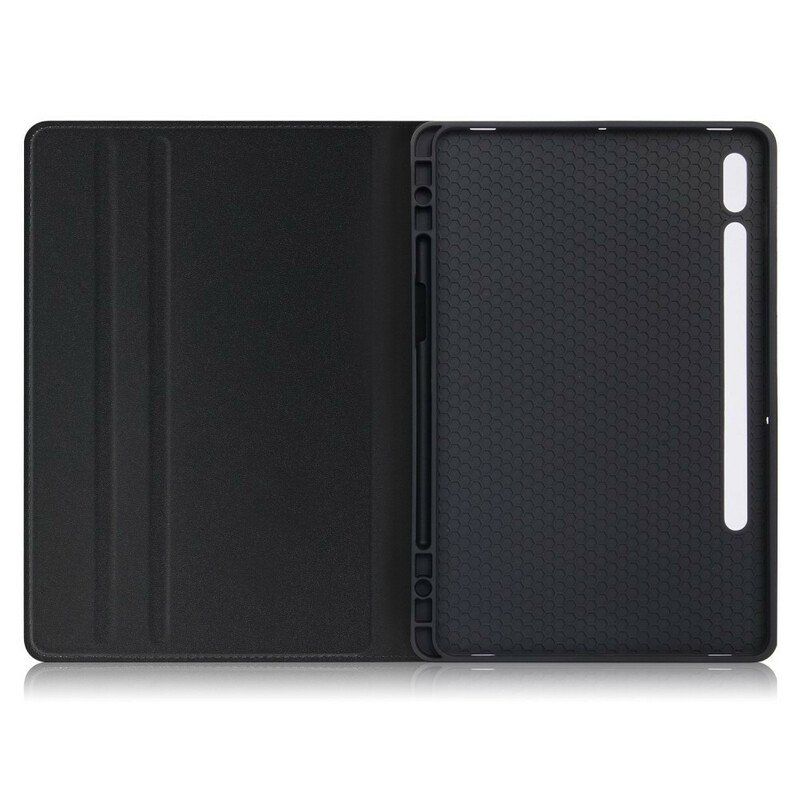 Case do Samsung Galaxy Tab S8 Plus / Tab S7 Plus Biznesowy Efekt Skóry