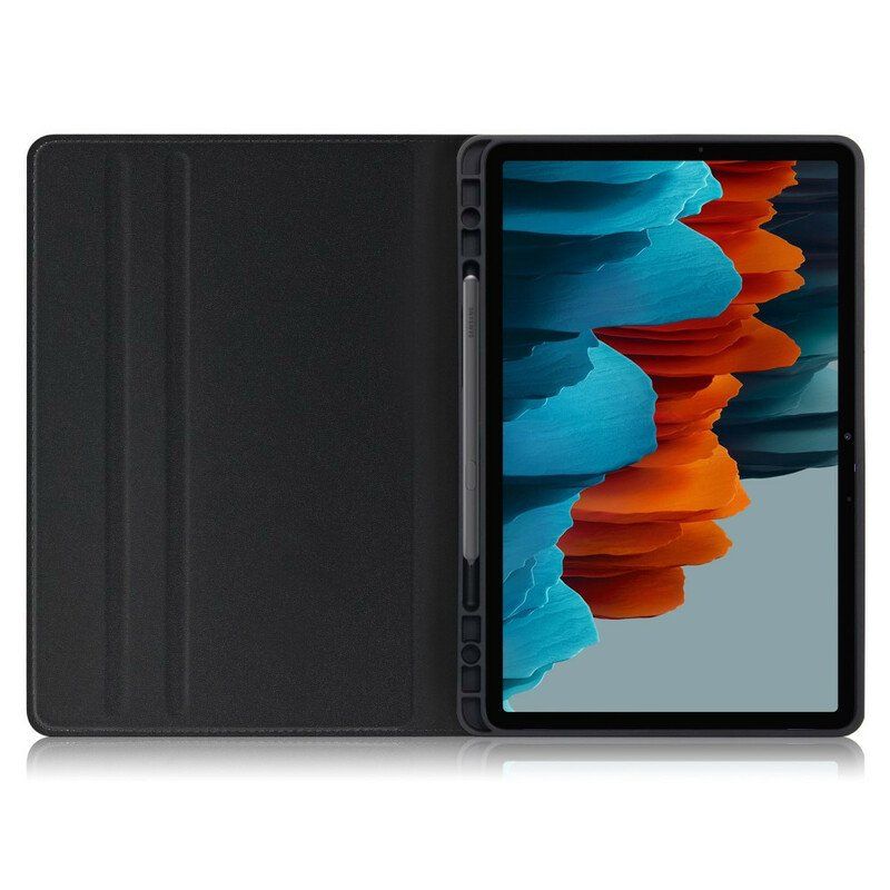 Case do Samsung Galaxy Tab S8 Plus / Tab S7 Plus Biznesowy Efekt Skóry