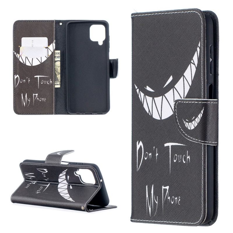 Etui Folio Samsung Galaxy A12 Diabelski Telefon Etui Ochronne