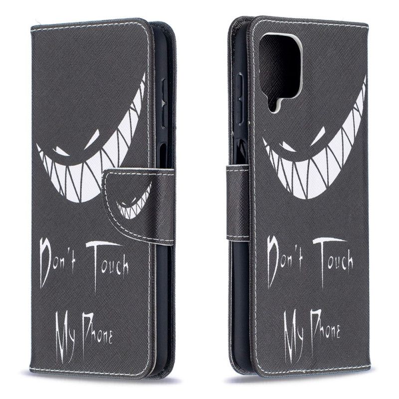 Etui Folio Samsung Galaxy A12 Diabelski Telefon Etui Ochronne