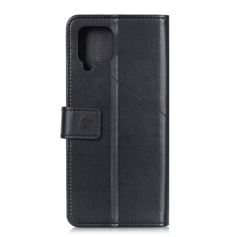 Etui Folio Samsung Galaxy A12 Zielony Czarny Nit X Wzór Etui Ochronne