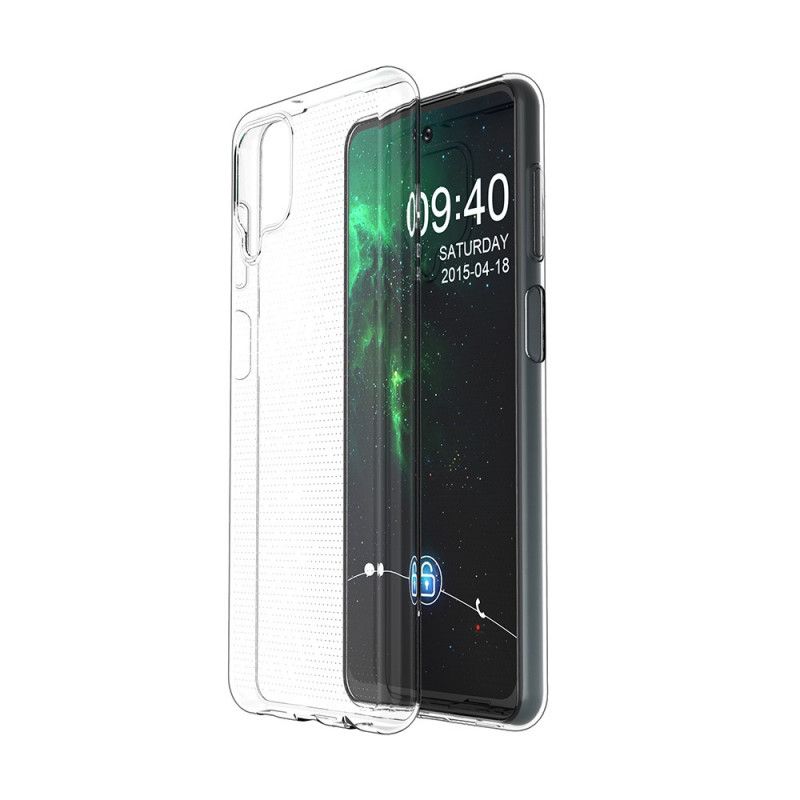 Etui Samsung Galaxy A12 Bardzo Drobny Przezroczysty