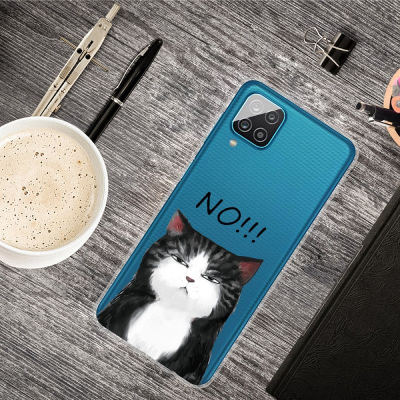 Etui Samsung Galaxy A12 Kot. Który Mówi Nie