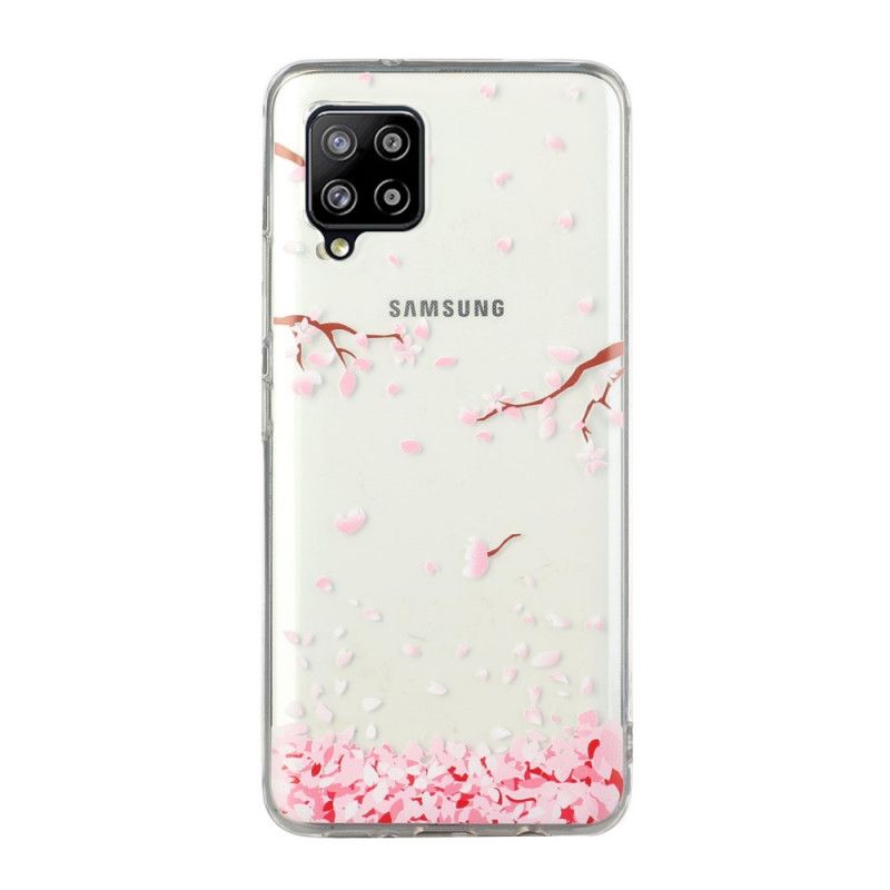 Etui Samsung Galaxy A12 Płatki