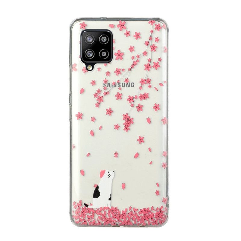 Etui Samsung Galaxy A12 Płatki I Kat