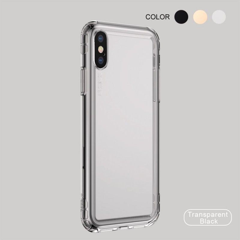 Etui iPhone XS Przezroczysty Poduszki Powietrzne Baseus Etui Ochronne