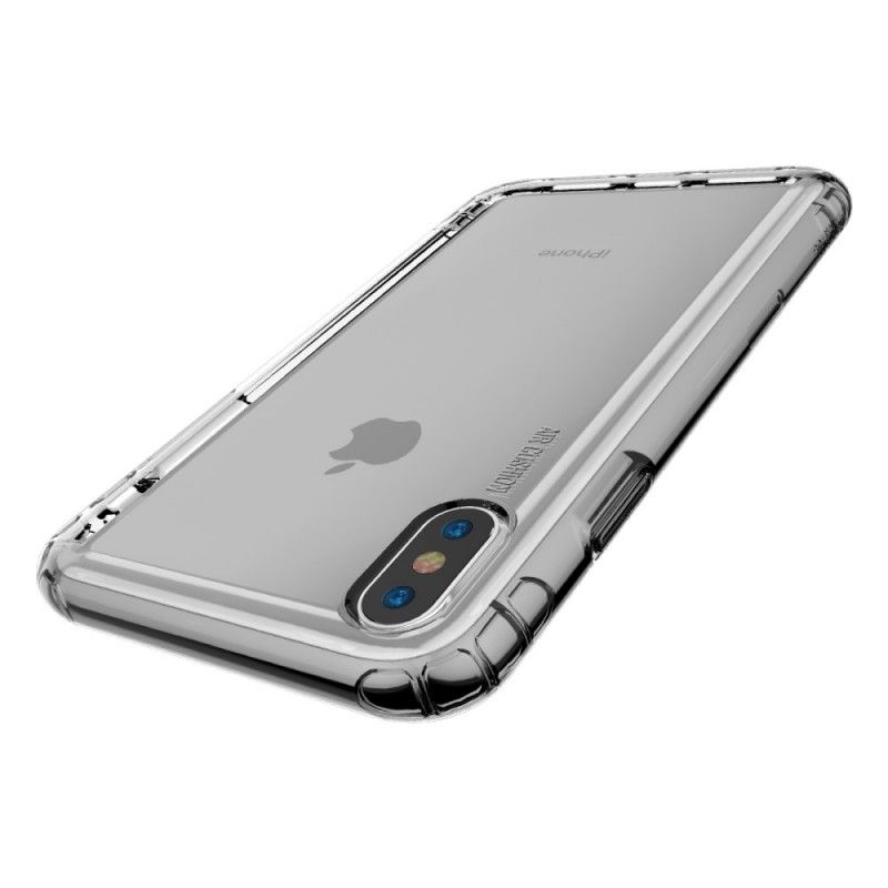 Etui iPhone XS Przezroczysty Poduszki Powietrzne Baseus Etui Ochronne