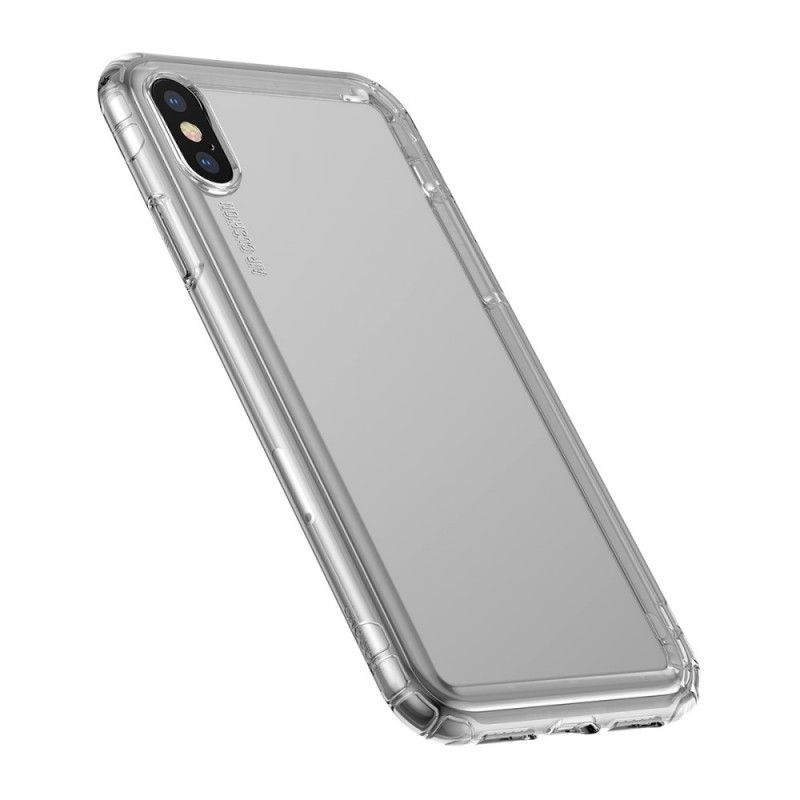 Etui iPhone XS Przezroczysty Poduszki Powietrzne Baseus Etui Ochronne