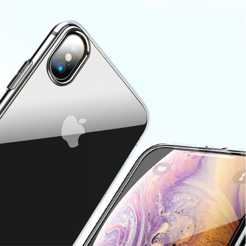 Etui iPhone XS Przezroczysty Poziom X