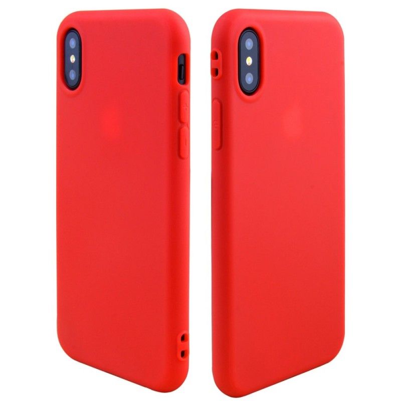 Futerały iPhone XS Etui na Telefon Sztywny Mat