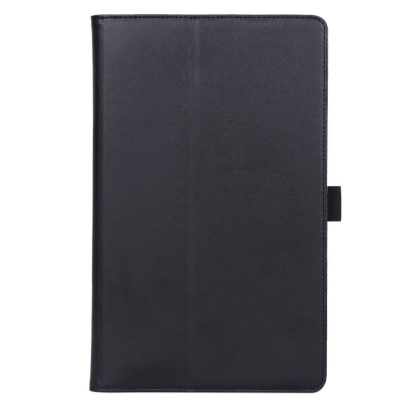 Case Samsung Galaxy Tab A 10.1 (2019) Czerwony Czarny Etui na Telefon Styl Skórzany Z Paskiem