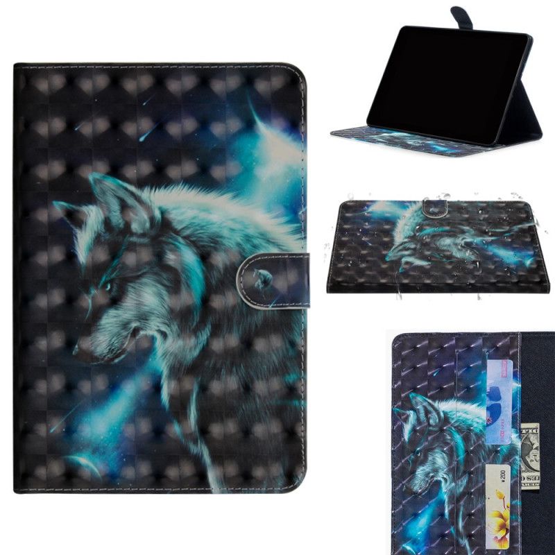 Etui Folio Samsung Galaxy Tab A 10.1 (2019) Dziki Wilk Etui Ochronne