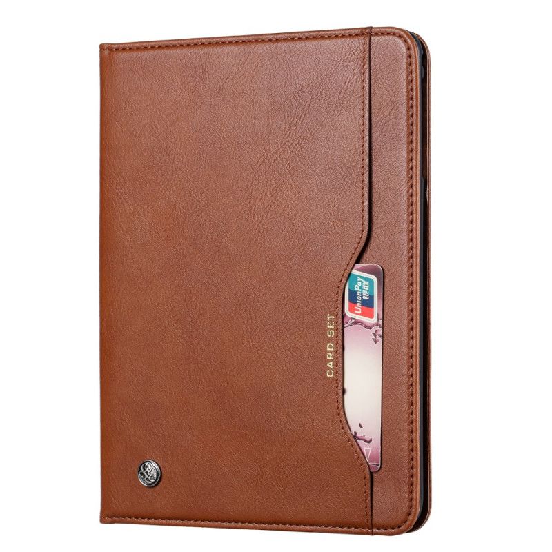 Etui Samsung Galaxy Tab A 10.1 (2019) Czerwony Czarny Zestaw Kart