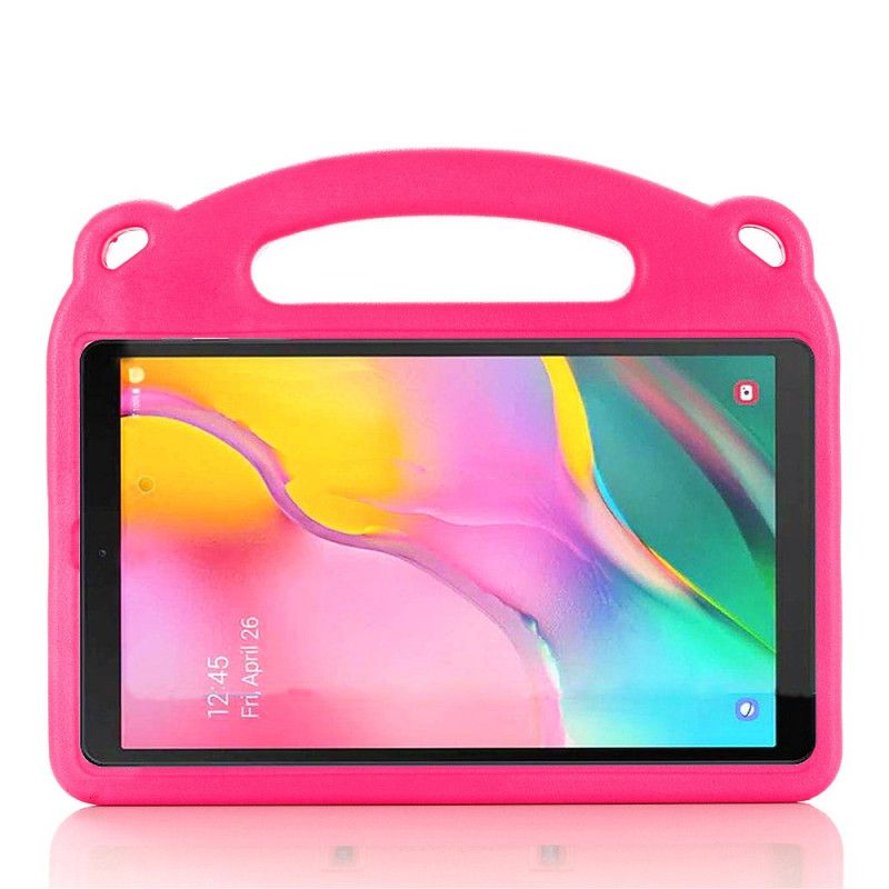 Etui Samsung Galaxy Tab A 10.1 (2019) Magenta Czarny Panda Dla Dzieci