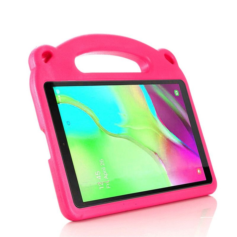 Etui Samsung Galaxy Tab A 10.1 (2019) Magenta Czarny Panda Dla Dzieci