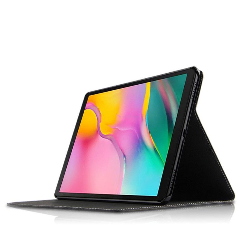 Etui Samsung Galaxy Tab A 10.1 (2019) Prawdziwa Skóra W Stylu Premium