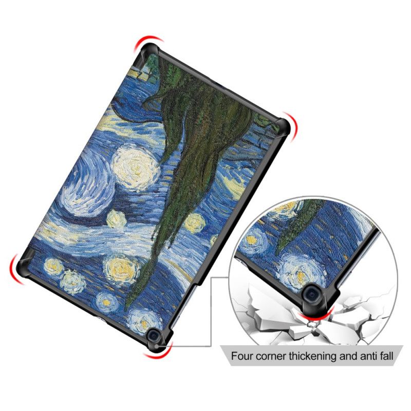 Inteligentna Obudowa Samsung Galaxy Tab A 10.1 (2019) Wzmocniona Van Gogh