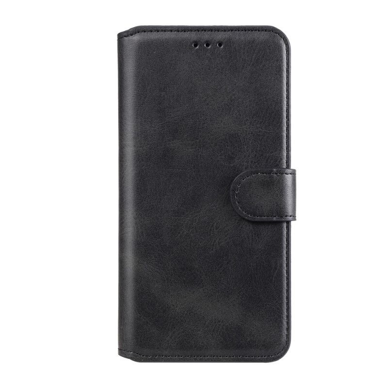 Etui Folio Samsung Galaxy A52 4G / A52 5G Czerwony Czarny Klasyczny