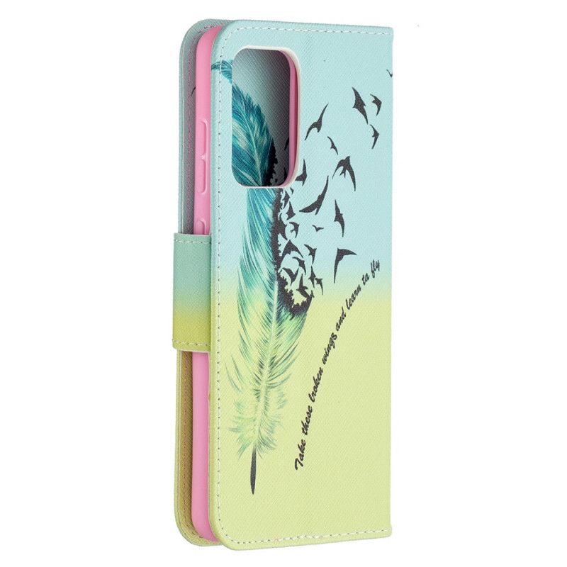 Etui Folio Samsung Galaxy A52 4G / A52 5G Naucz Się Latać