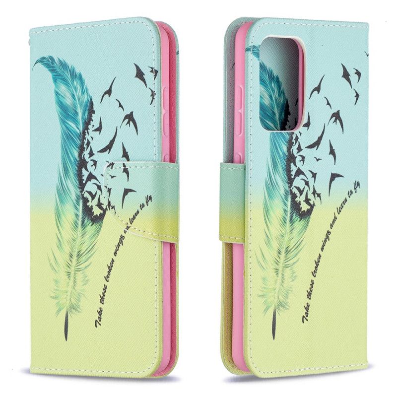 Etui Folio Samsung Galaxy A52 4G / A52 5G Naucz Się Latać