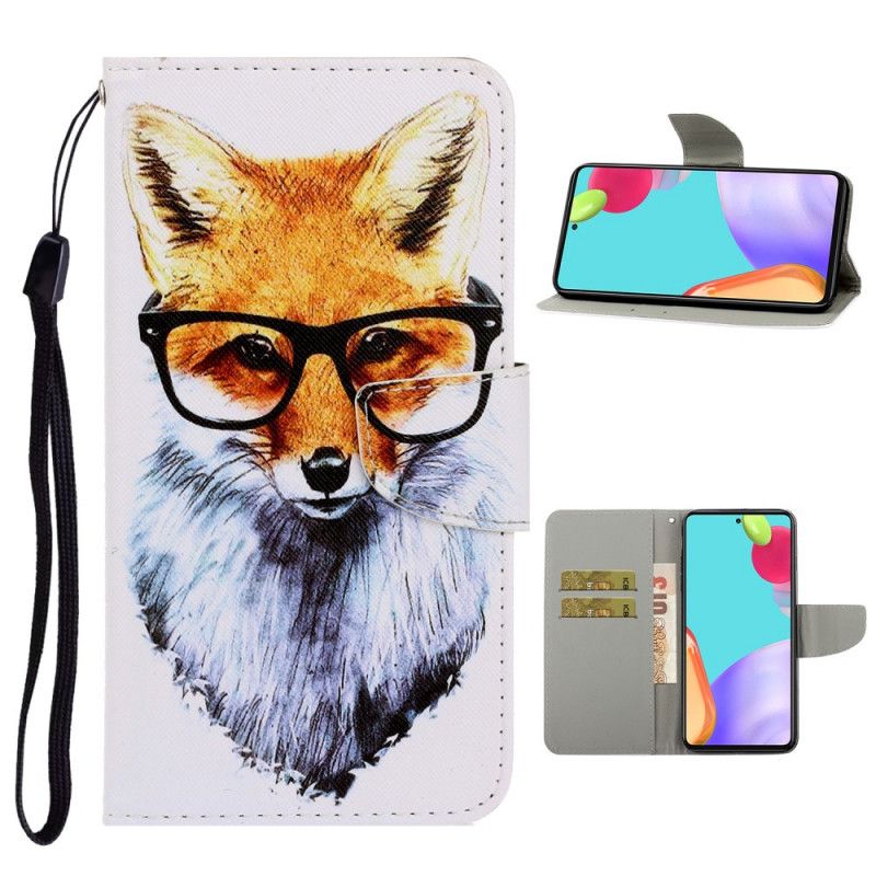 Etui Folio Samsung Galaxy A52 4G / A52 5G Nerd Stringi Z Lisem