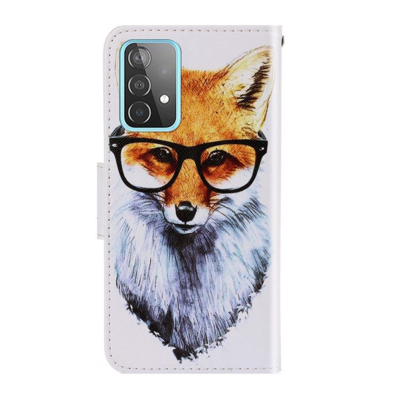 Etui Folio Samsung Galaxy A52 4G / A52 5G Nerd Stringi Z Lisem