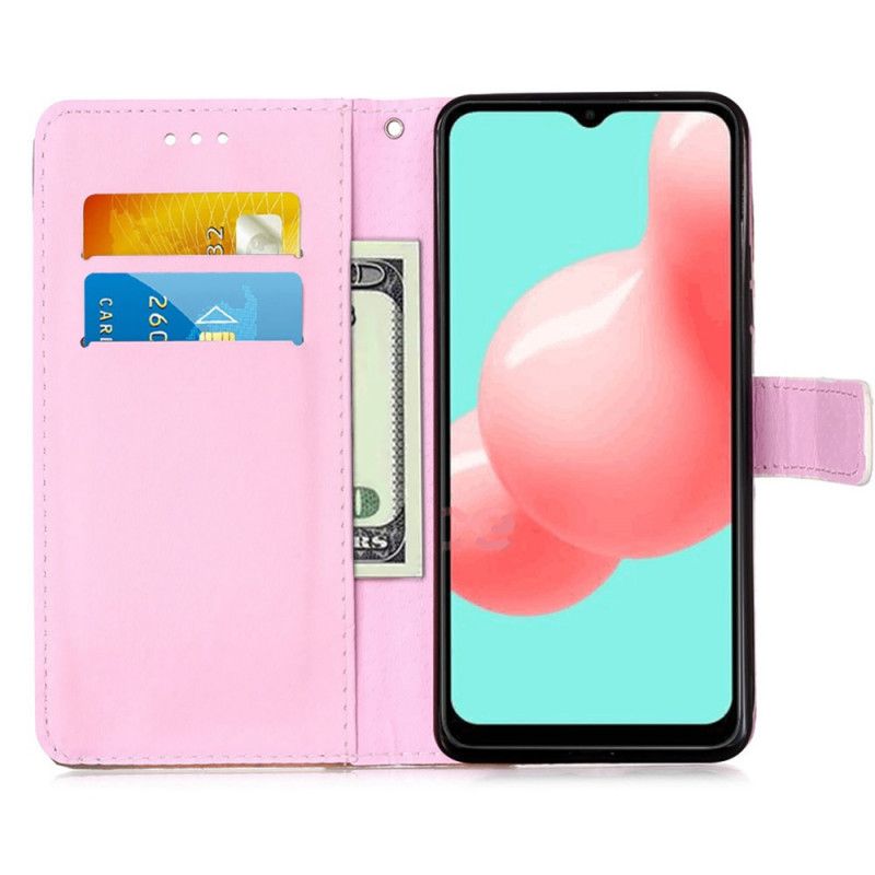 Etui Folio Samsung Galaxy A52 4G / A52 5G Przyjaciel Kota Ernesta