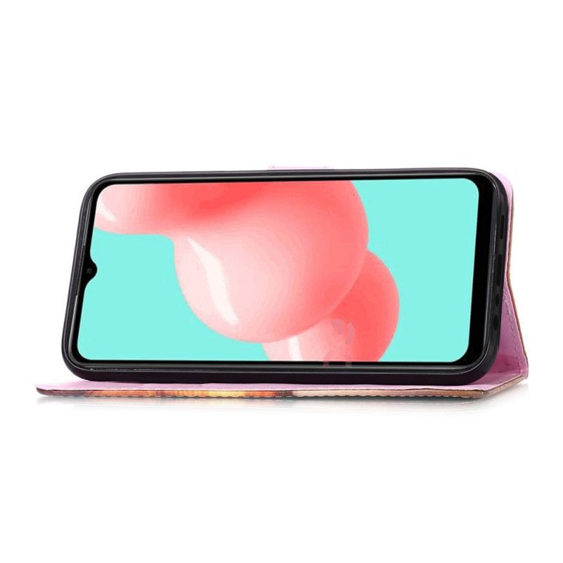 Etui Folio Samsung Galaxy A52 4G / A52 5G Przyjaciel Kota Ernesta