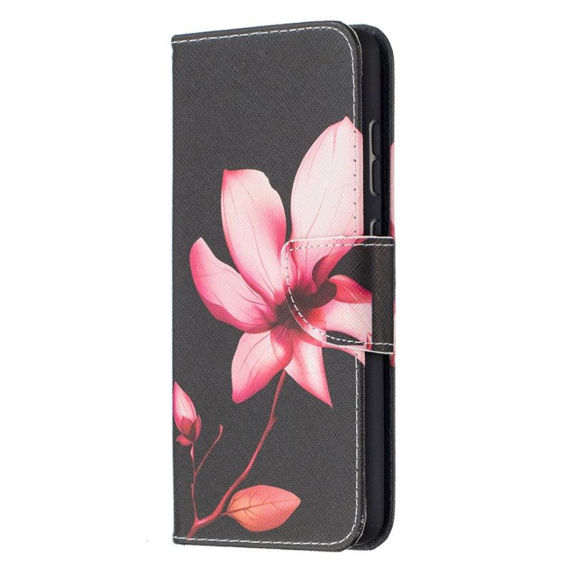 Etui Folio Samsung Galaxy A52 4G / A52 5G Różowy Kwiat