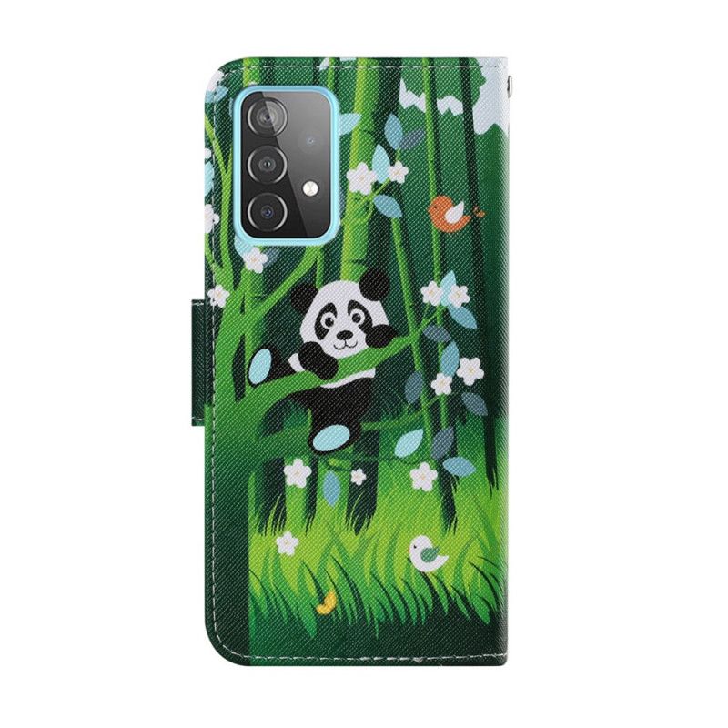 Etui Folio Samsung Galaxy A52 4G / A52 5G Spacer Pandy Etui Ochronne