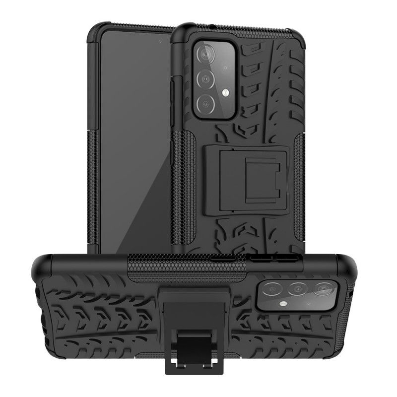 Etui Samsung Galaxy A52 4G / A52 5G Biały Czarny Ultra Odporna Premium Etui Ochronne