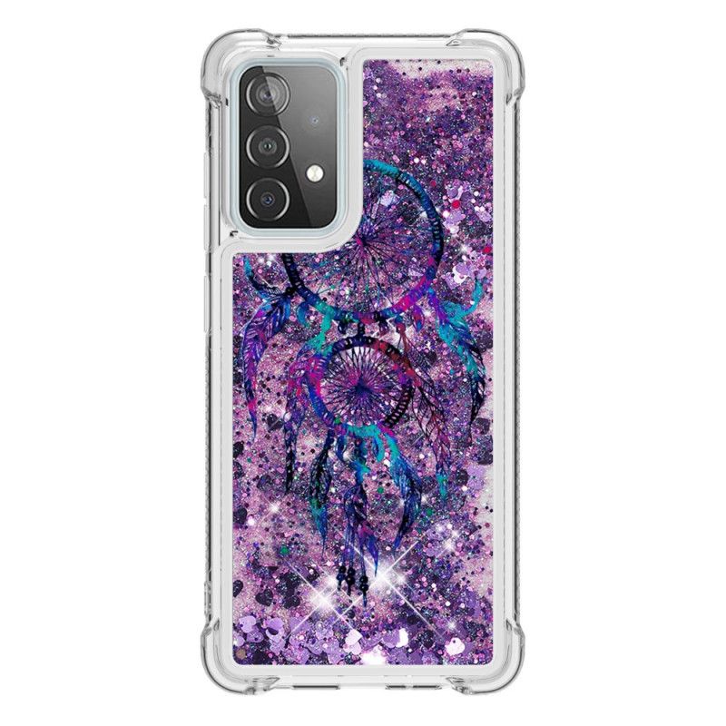 Etui Samsung Galaxy A52 4G / A52 5G Brokatowy Łapacz Snów