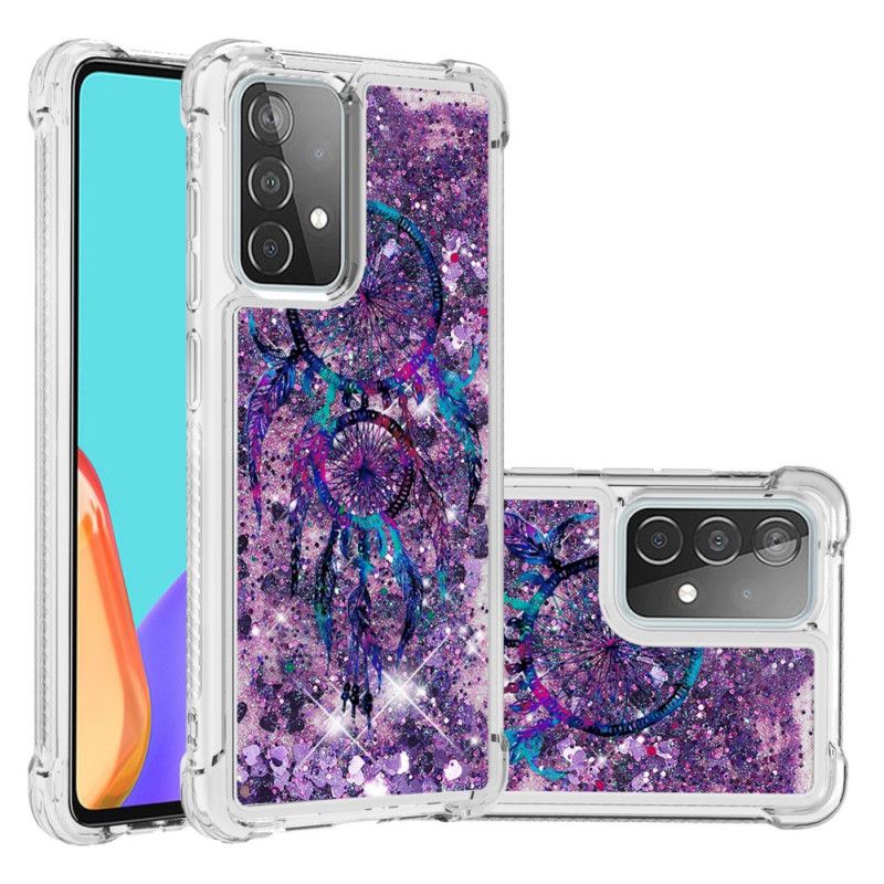 Etui Samsung Galaxy A52 4G / A52 5G Brokatowy Łapacz Snów