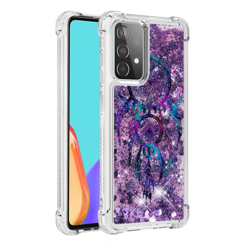 Etui Samsung Galaxy A52 4G / A52 5G Brokatowy Łapacz Snów