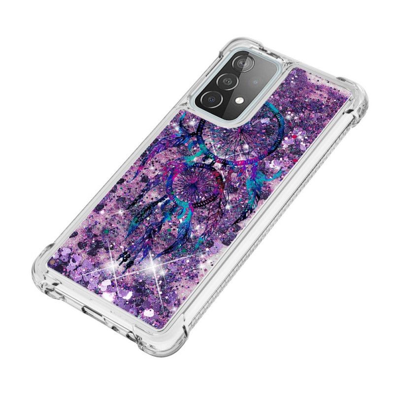 Etui Samsung Galaxy A52 4G / A52 5G Brokatowy Łapacz Snów