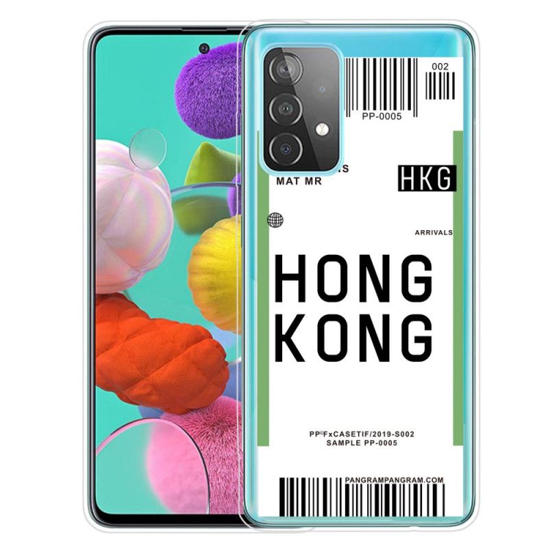 Etui Samsung Galaxy A52 4G / A52 5G Karta Pokładowa Do Hongkongu