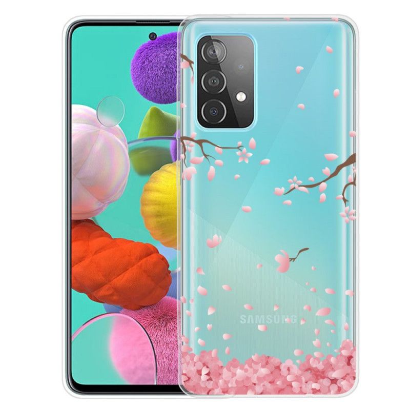 Etui Samsung Galaxy A52 4G / A52 5G Kwitnące Gałęzie Etui Ochronne