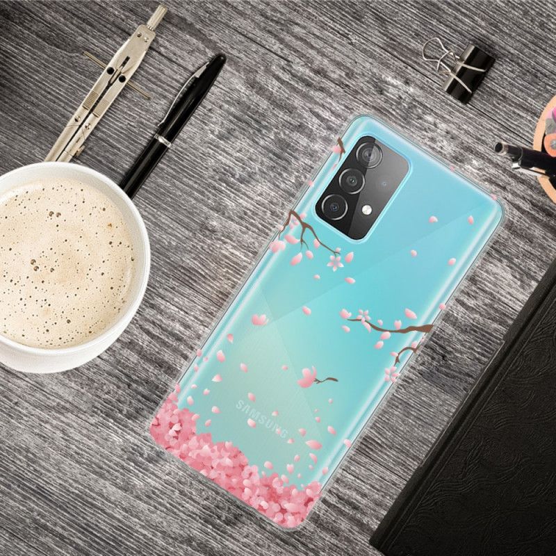 Etui Samsung Galaxy A52 4G / A52 5G Kwitnące Gałęzie Etui Ochronne