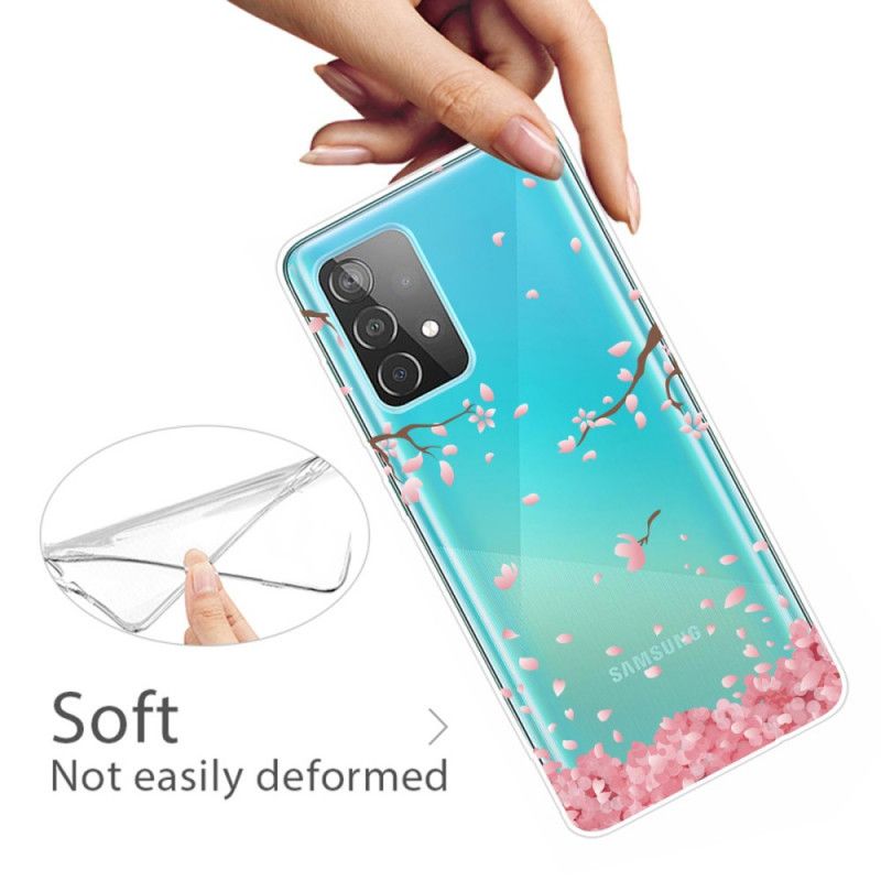 Etui Samsung Galaxy A52 4G / A52 5G Kwitnące Gałęzie Etui Ochronne