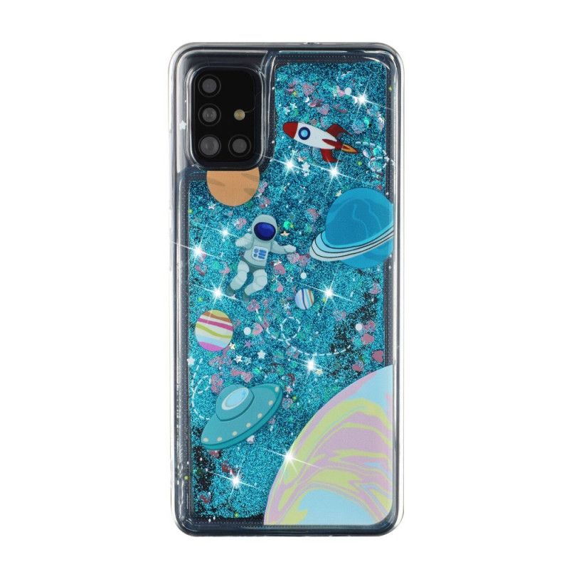 Etui Samsung Galaxy A52 4G / A52 5G Przestrzeń Brokatu