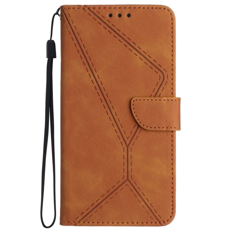 Etui Folio Do Honor 200 Pro Linie I Kropkowane Paski