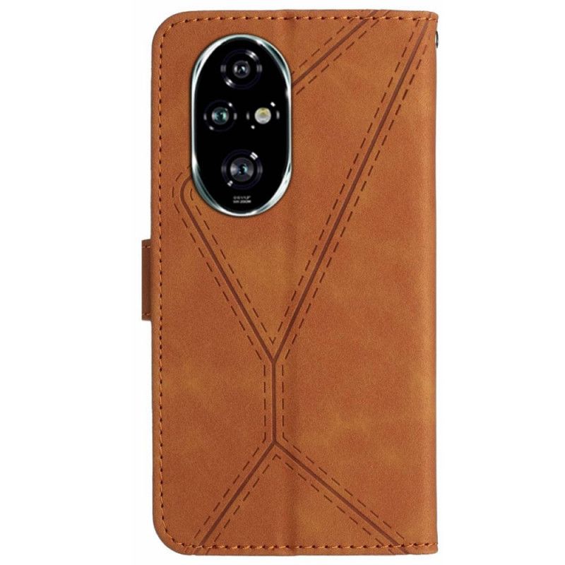 Etui Folio Do Honor 200 Pro Linie I Kropkowane Paski