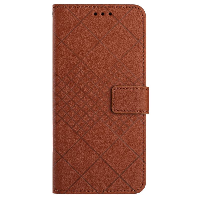 Etui Folio Do Honor 200 Pro Wzór Paska Diamentowego