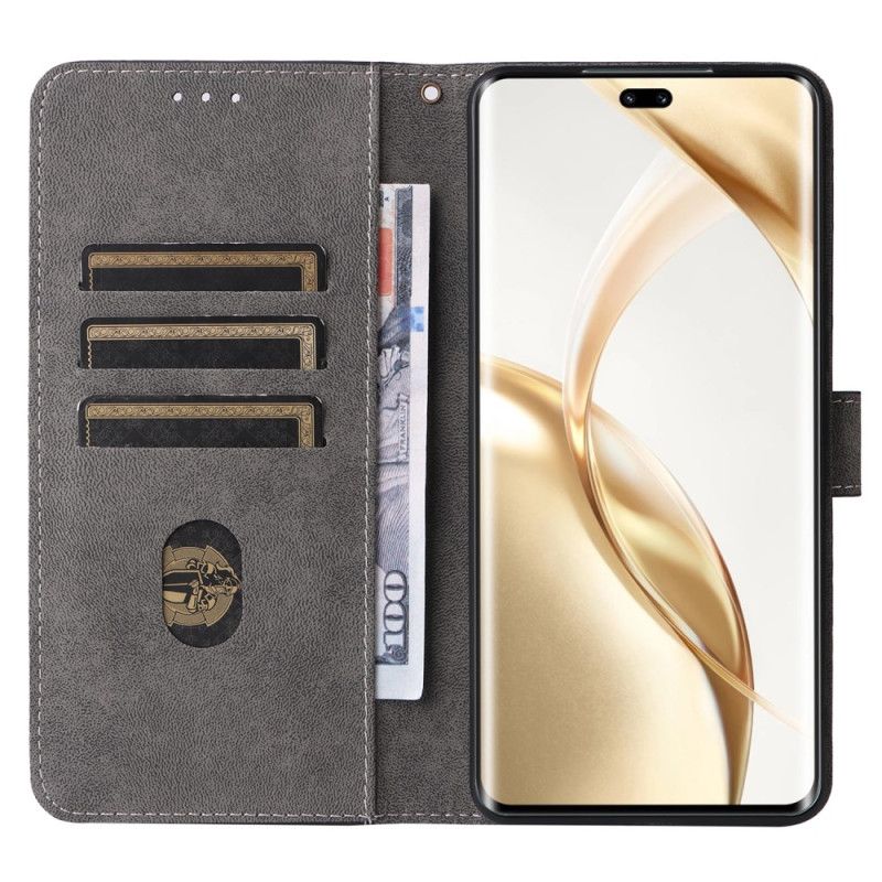 Etui Folio Honor 200 Pro Ochrona Rfid Z Efektem Zamszu