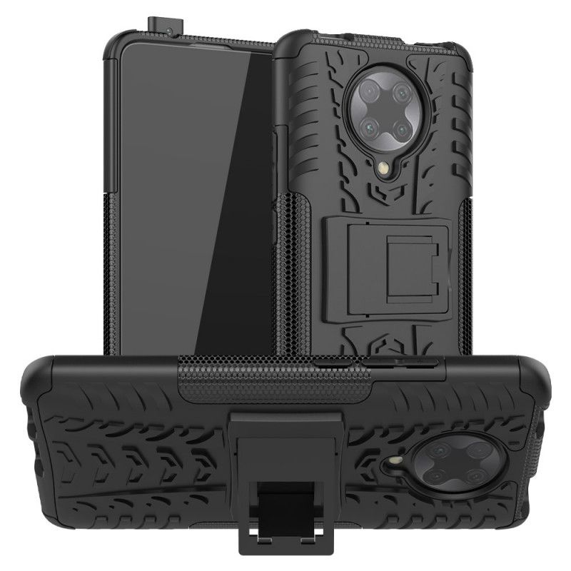 Etui Xiaomi Poco F2 Pro Biały Czarny Premium Odporny Etui Ochronne