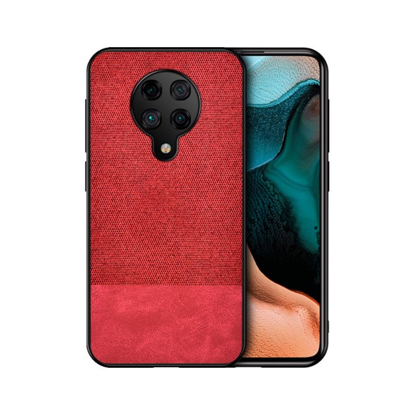 Etui Xiaomi Poco F2 Pro Czarny Ugryzienie Ze Sztucznej Skóry